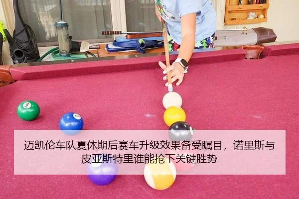 迈凯伦车队夏休期后赛车升级效果备受瞩目，诺里斯与皮亚斯特里谁能抢下关键胜势